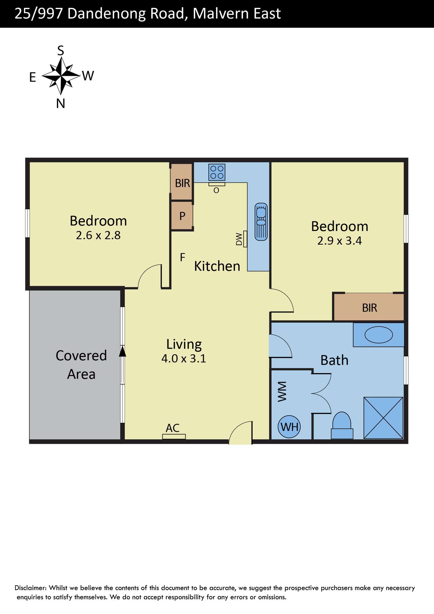 Floorplan of Homely apartment listing, 25/997 Dandenong Road, Malvern East VIC 3145