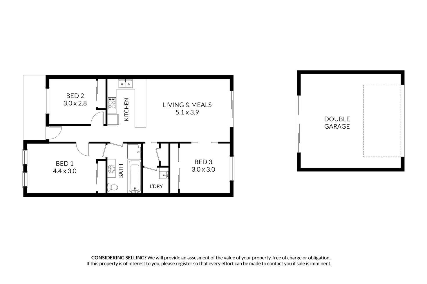 Floorplan of Homely house listing, 30 Somerton Court, Darley VIC 3340