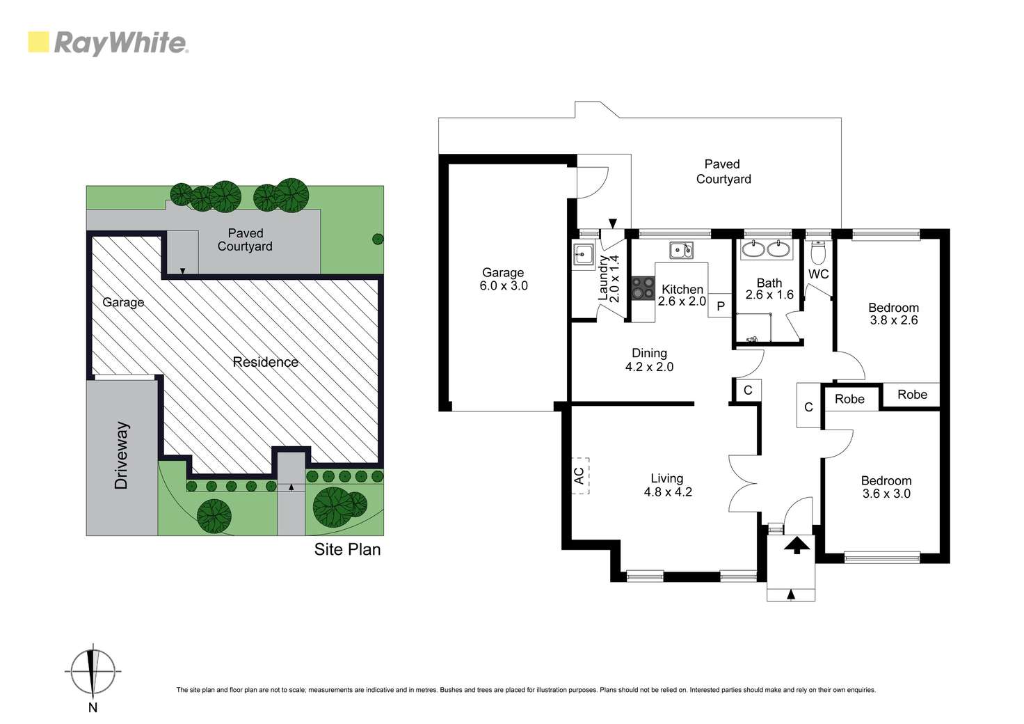 Floorplan of Homely unit listing, 2/1 Banksia Street, Clayton VIC 3168