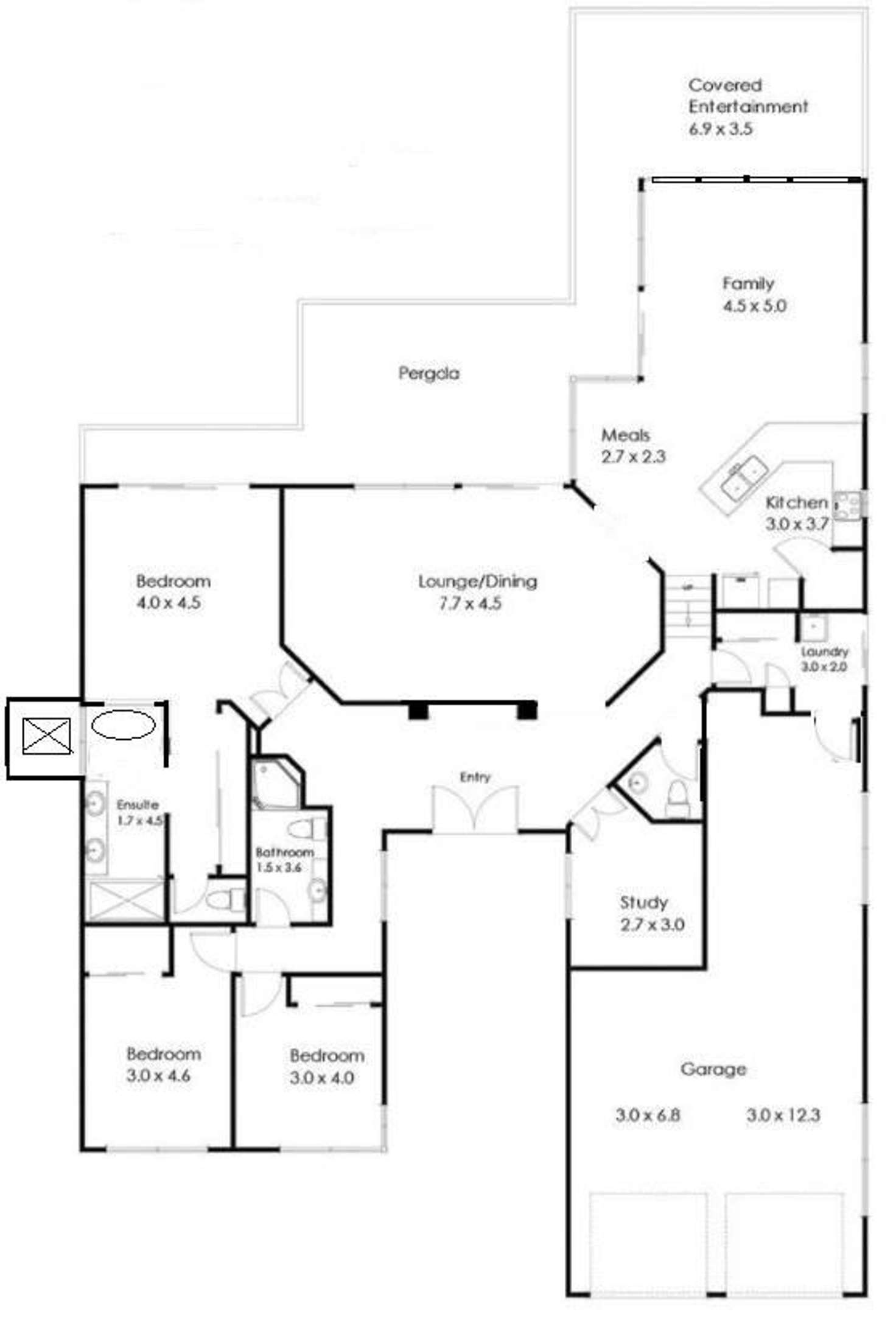 Floorplan of Homely house listing, 27 Voyagers Drive, Banksia Beach QLD 4507