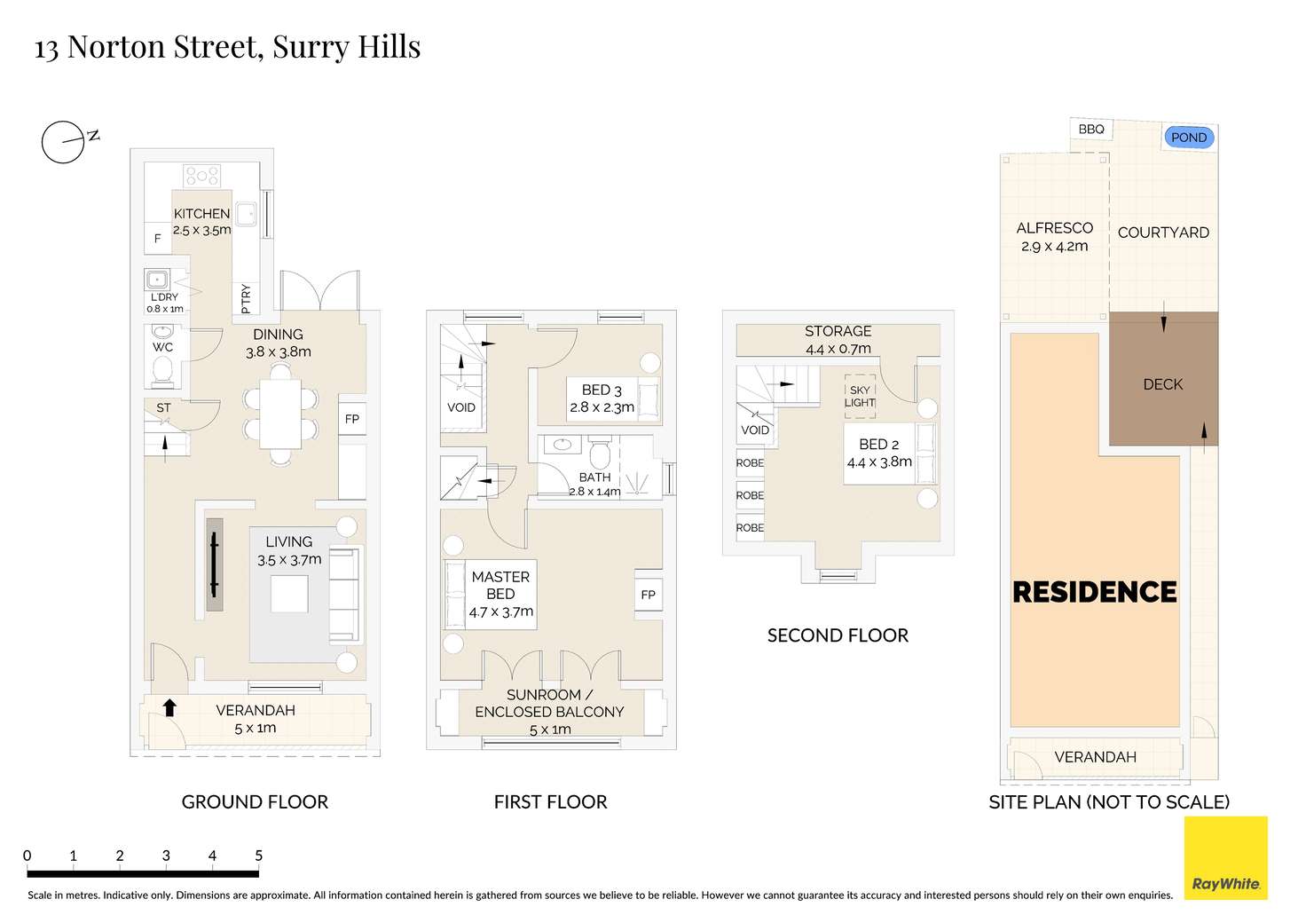 Floorplan of Homely house listing, 13 Norton Street, Surry Hills NSW 2010