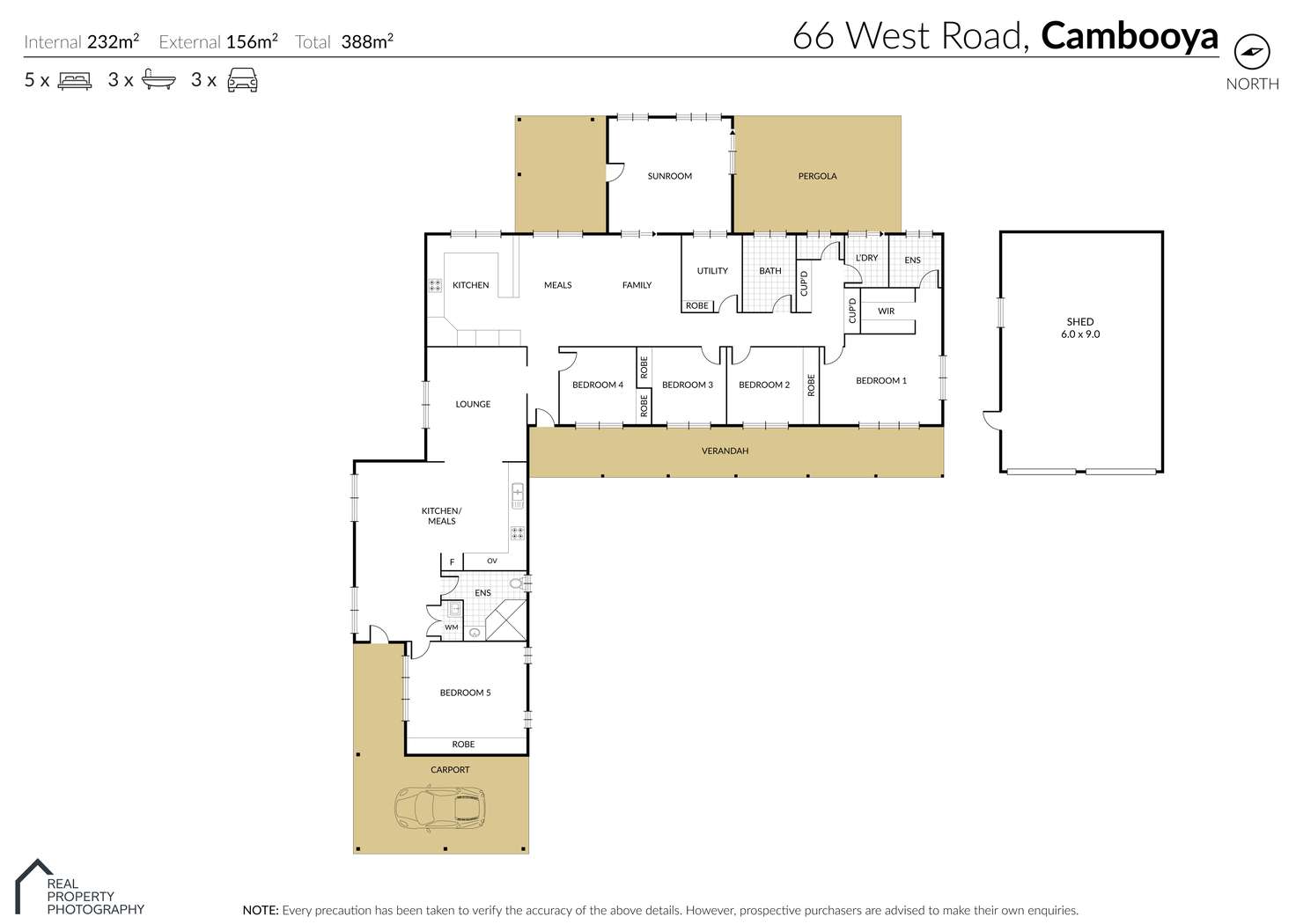Floorplan of Homely ruralOther listing, 66 West Road, Cambooya QLD 4358