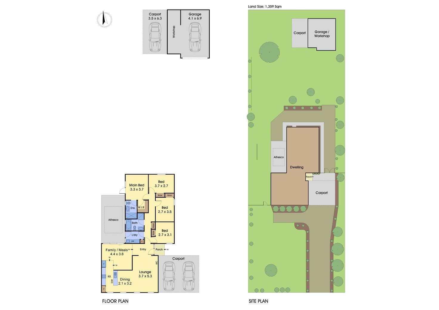 Floorplan of Homely house listing, 25 Bannons Lane, Yarrambat VIC 3091