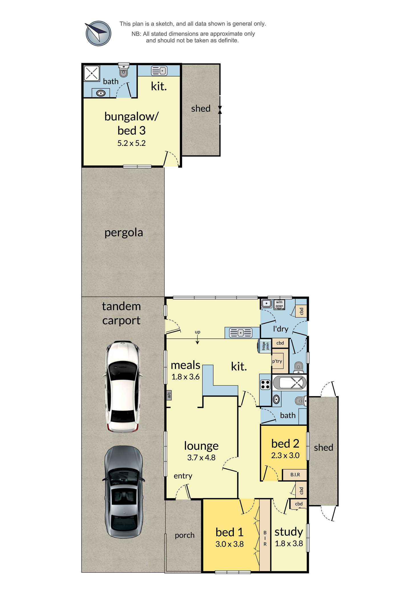 Floorplan of Homely house listing, 12 Lemnos Street, Croydon VIC 3136