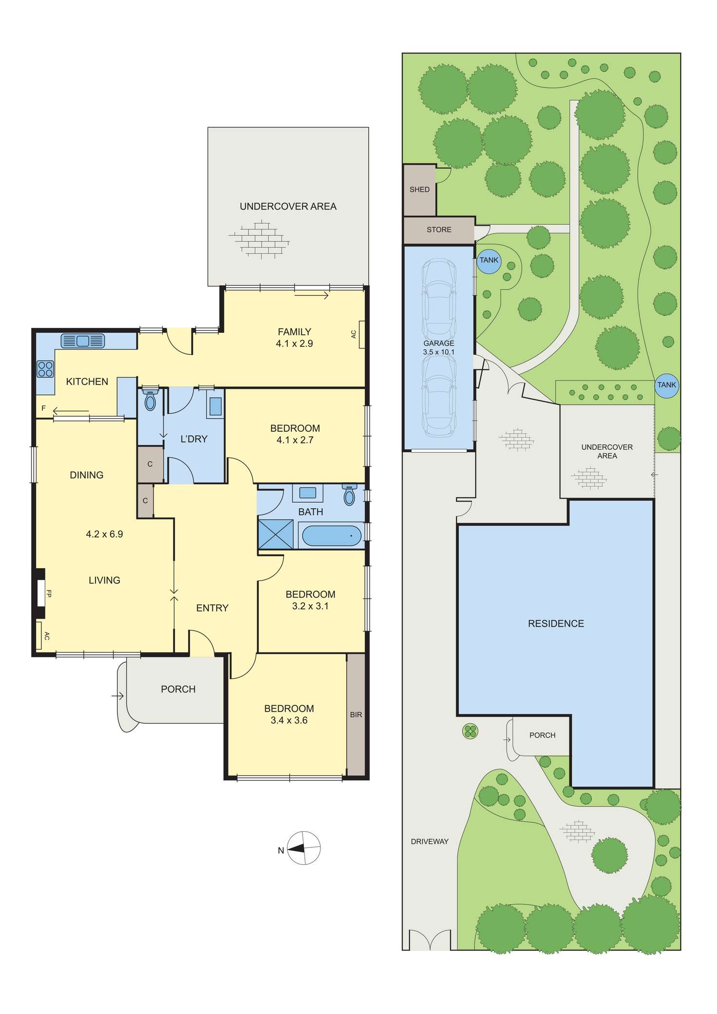 Floorplan of Homely house listing, 22 James Street, Preston VIC 3072