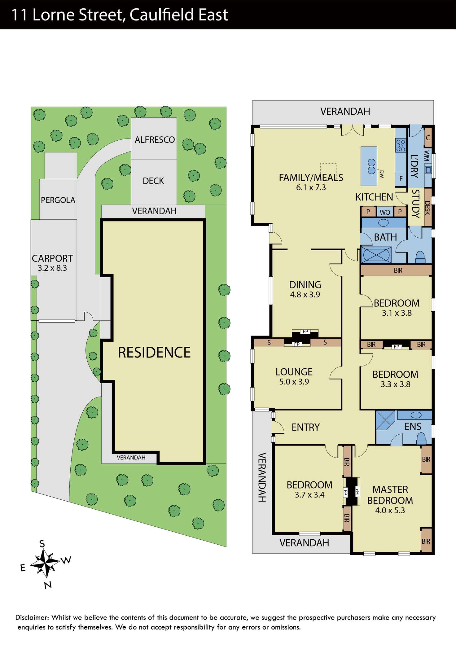 Floorplan of Homely house listing, 11 Lorne Street, Caulfield East VIC 3145
