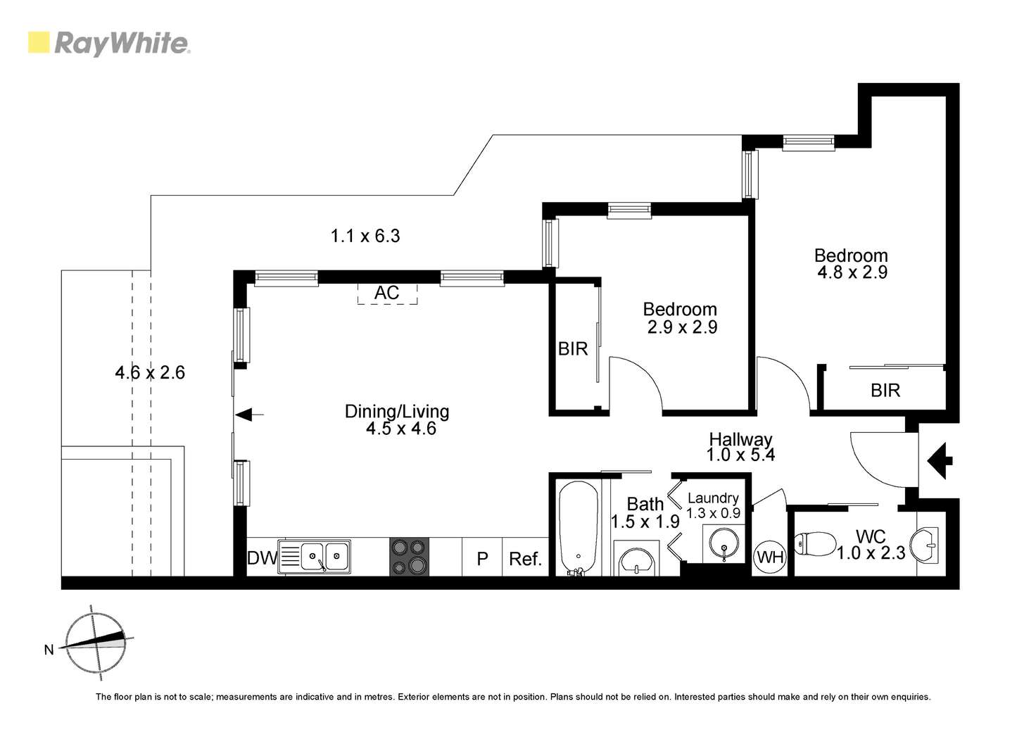 Floorplan of Homely apartment listing, 8/790 Warrigal Road, Malvern East VIC 3145