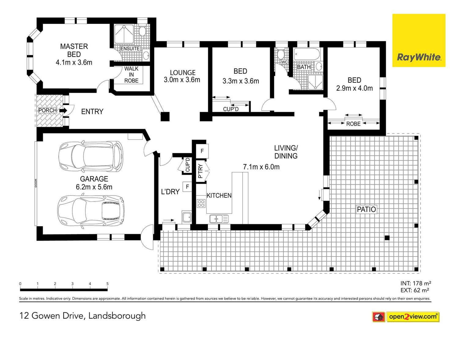 Floorplan of Homely house listing, 12 Gowen Drive, Landsborough QLD 4550