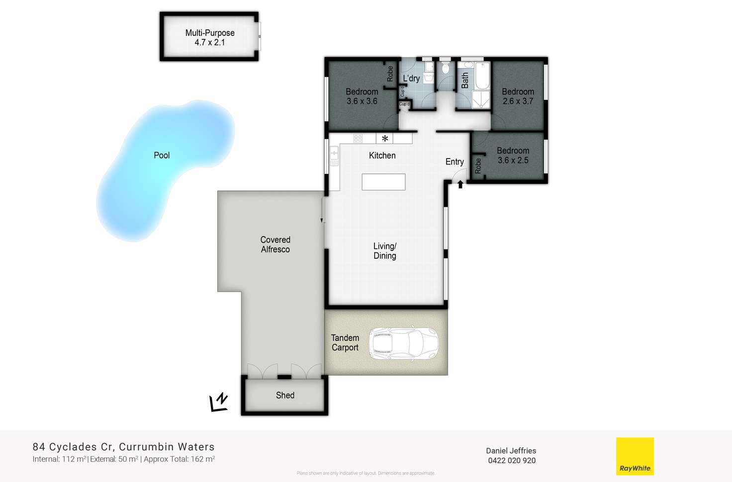 Floorplan of Homely house listing, 84 Cyclades Crescent, Currumbin Waters QLD 4223