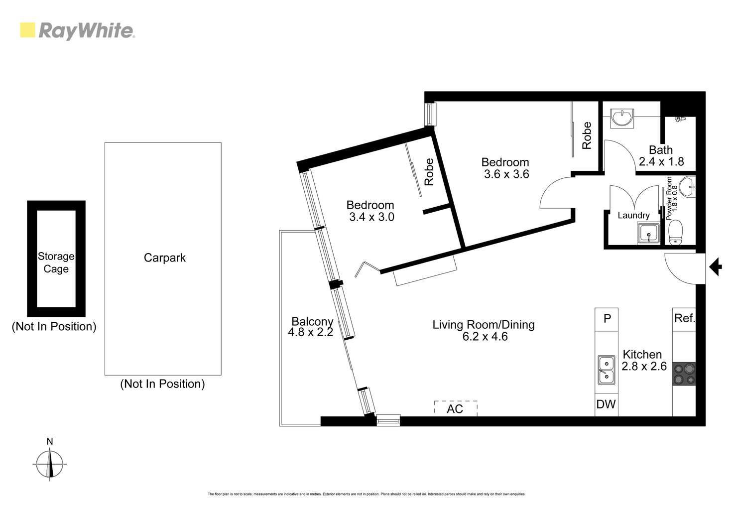 Floorplan of Homely apartment listing, 104/175 Kangaroo Road, Hughesdale VIC 3166