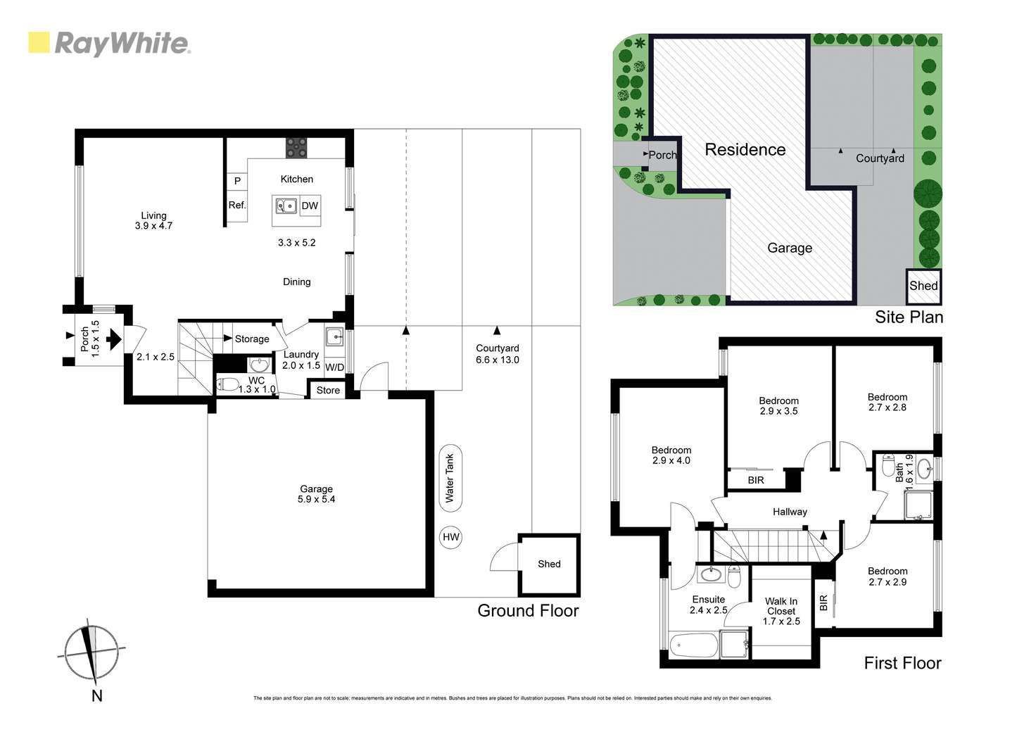 Floorplan of Homely townhouse listing, 2/9 Catherine Avenue, Mount Waverley VIC 3149