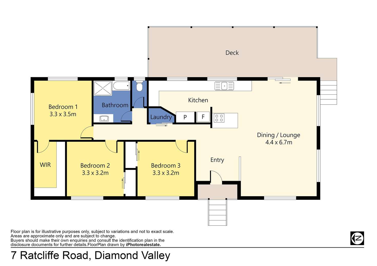 Floorplan of Homely house listing, 7 Ratcliffe Road, Diamond Valley QLD 4553