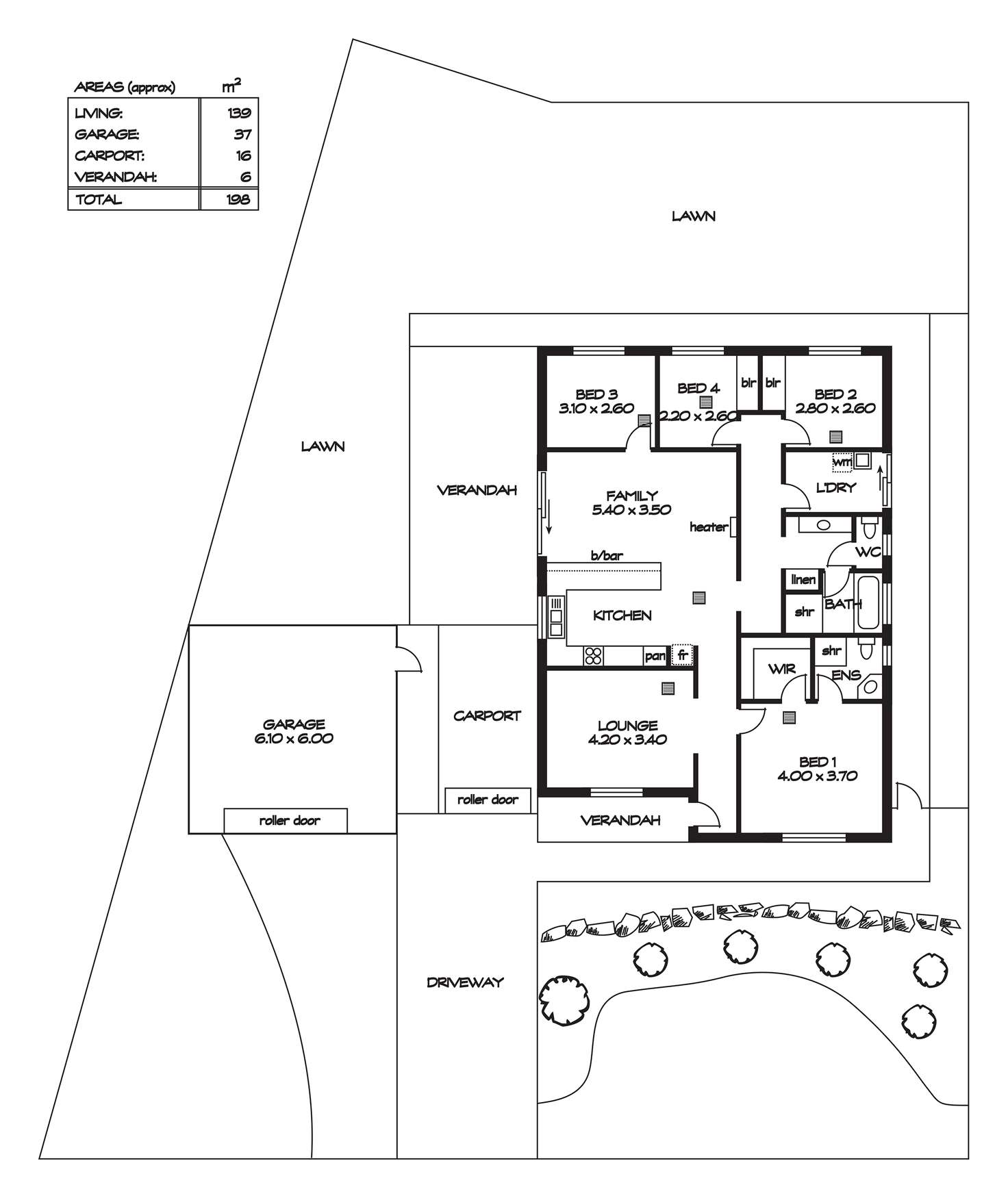 Floorplan of Homely house listing, 7 Jacaranda Drive, Craigmore SA 5114