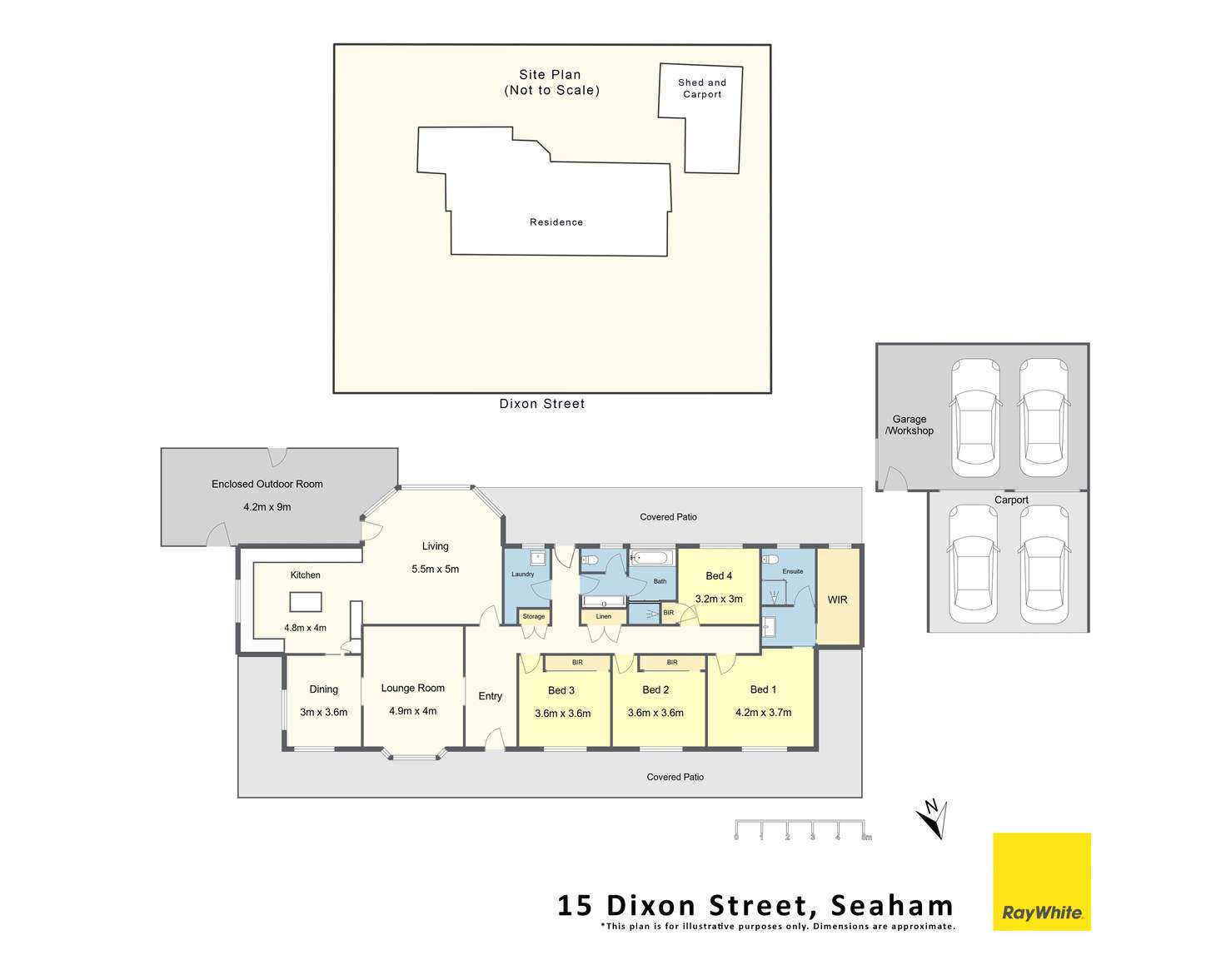 Floorplan of Homely house listing, 15 Dixon Street, Seaham NSW 2324