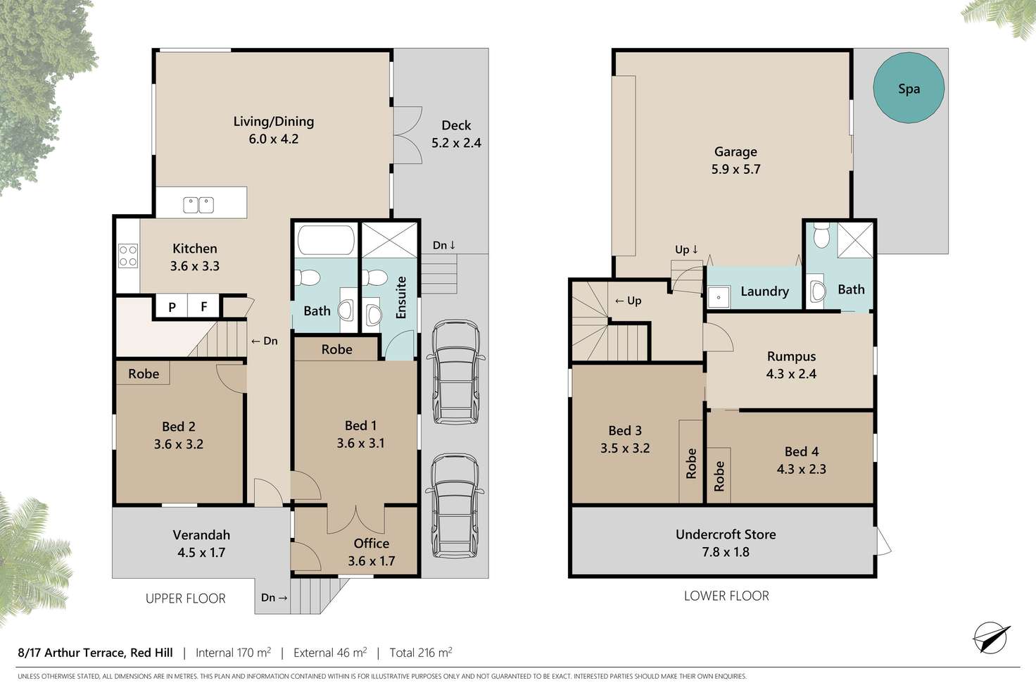 Floorplan of Homely house listing, 8/17 Arthur Terrace, Red Hill QLD 4059