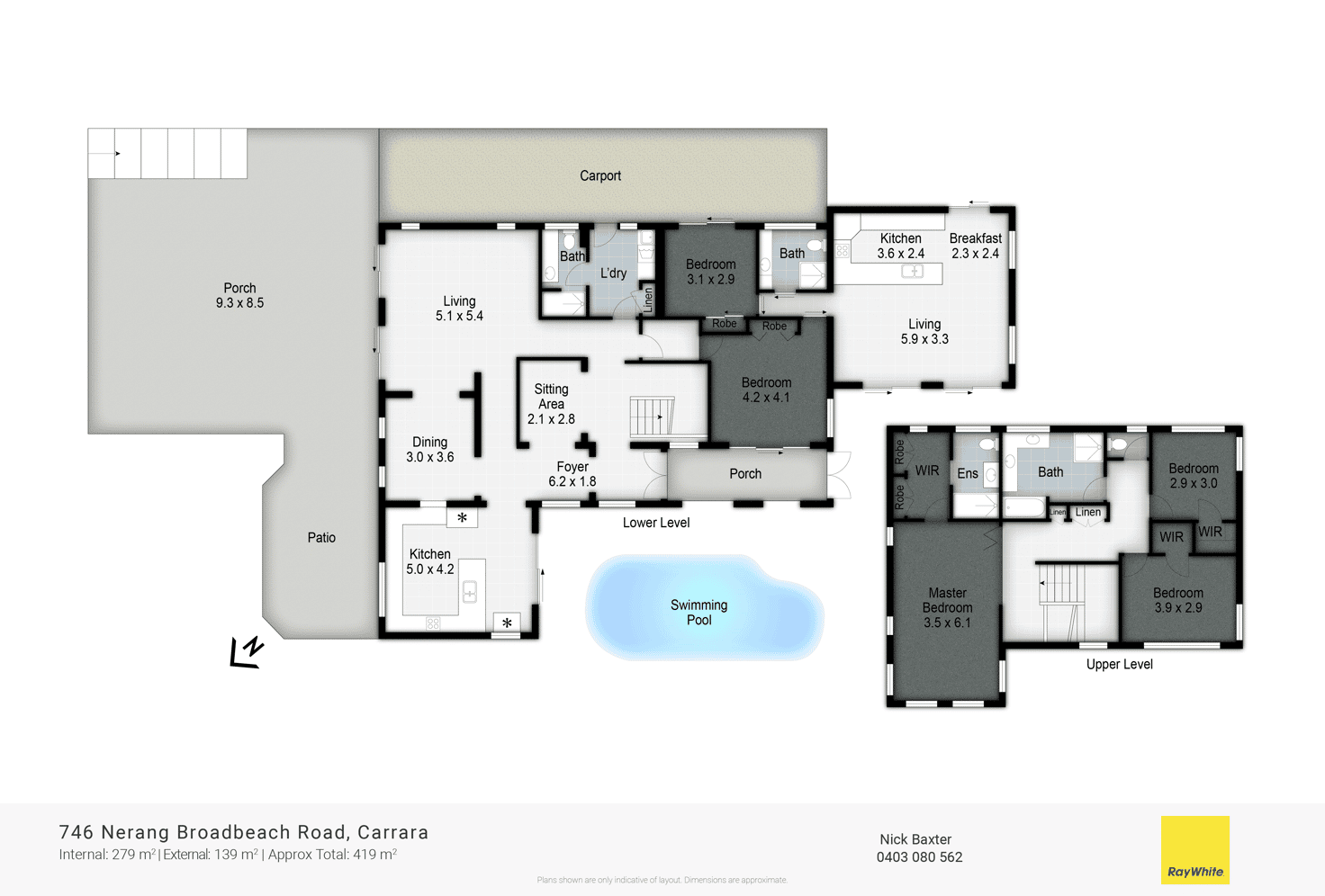 Floorplan of Homely house listing, 746 Nerang-Broadbeach Road, Carrara QLD 4211