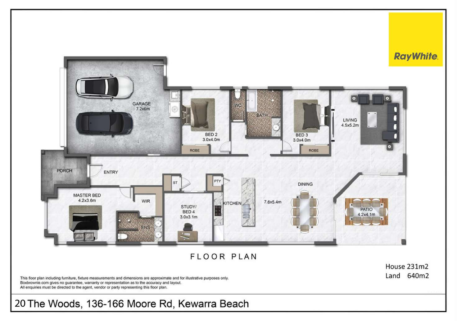 Floorplan of Homely house listing, 20/136-166 Moore Road, Kewarra Beach QLD 4879