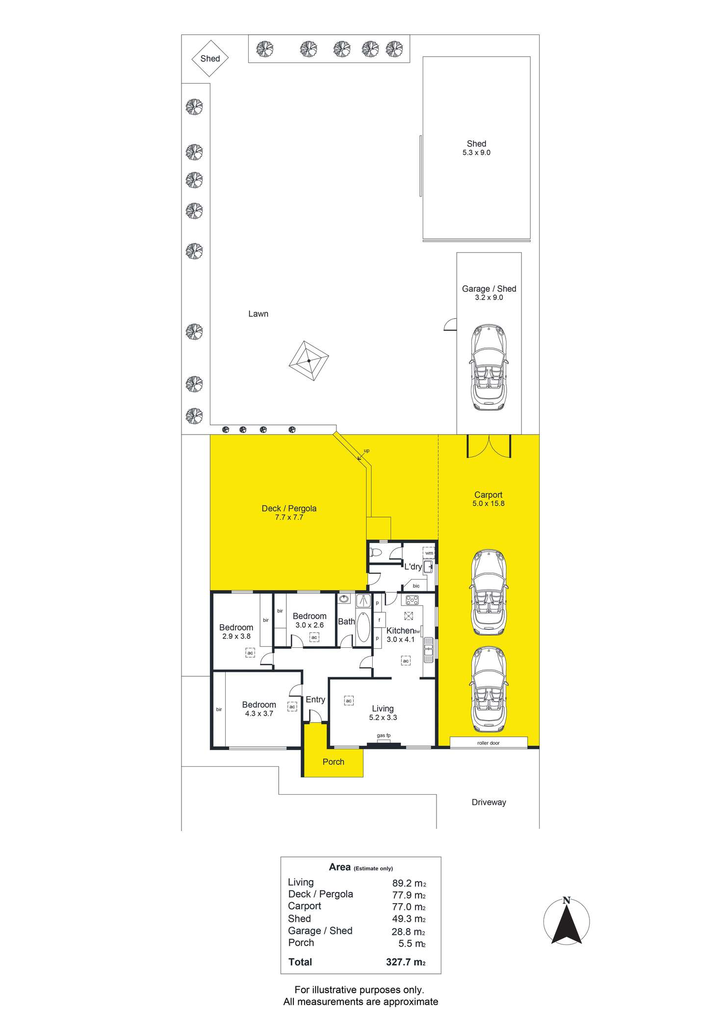 Floorplan of Homely house listing, 66 Pildappa Avenue, Park Holme SA 5043