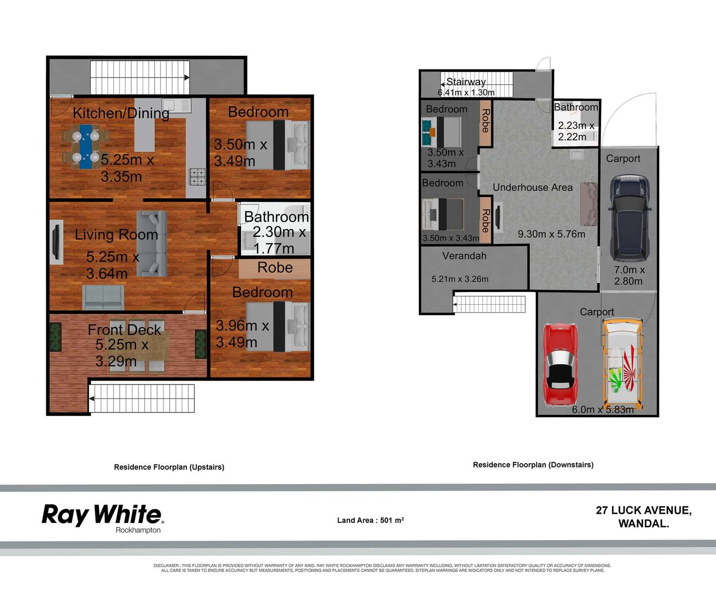 Floorplan of Homely house listing, 27 Luck Avenue, Wandal QLD 4700