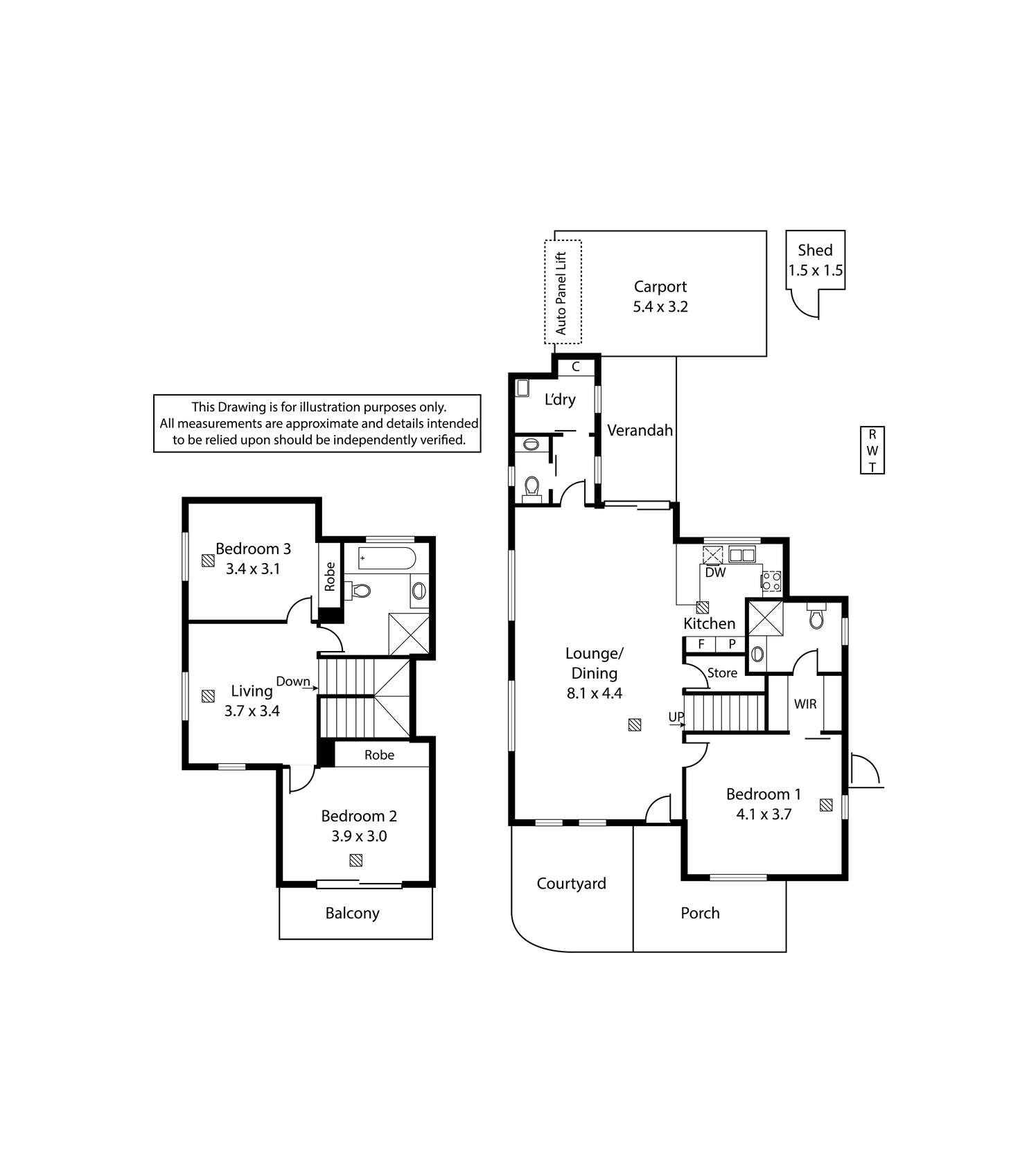 Floorplan of Homely house listing, 42 Nunyah Avenue, Park Holme SA 5043