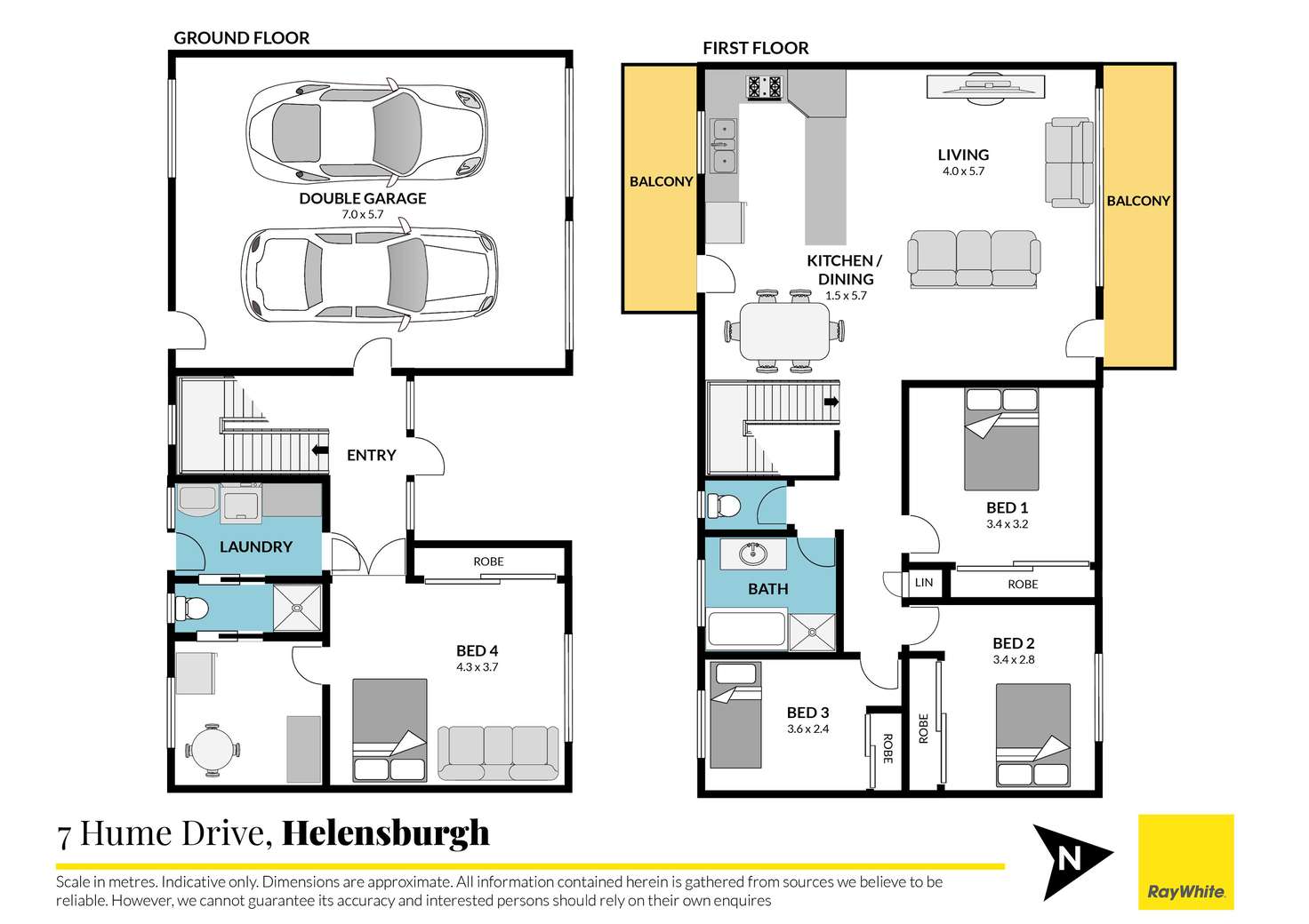 Floorplan of Homely house listing, 7 Hume Drive, Helensburgh NSW 2508