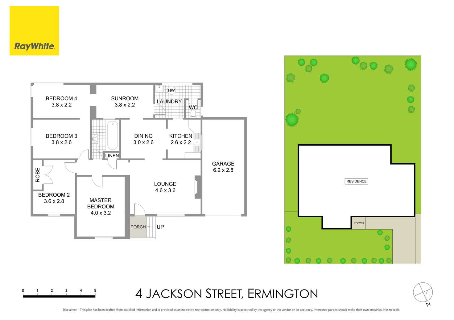 Floorplan of Homely house listing, 4 Jackson Street, Ermington NSW 2115