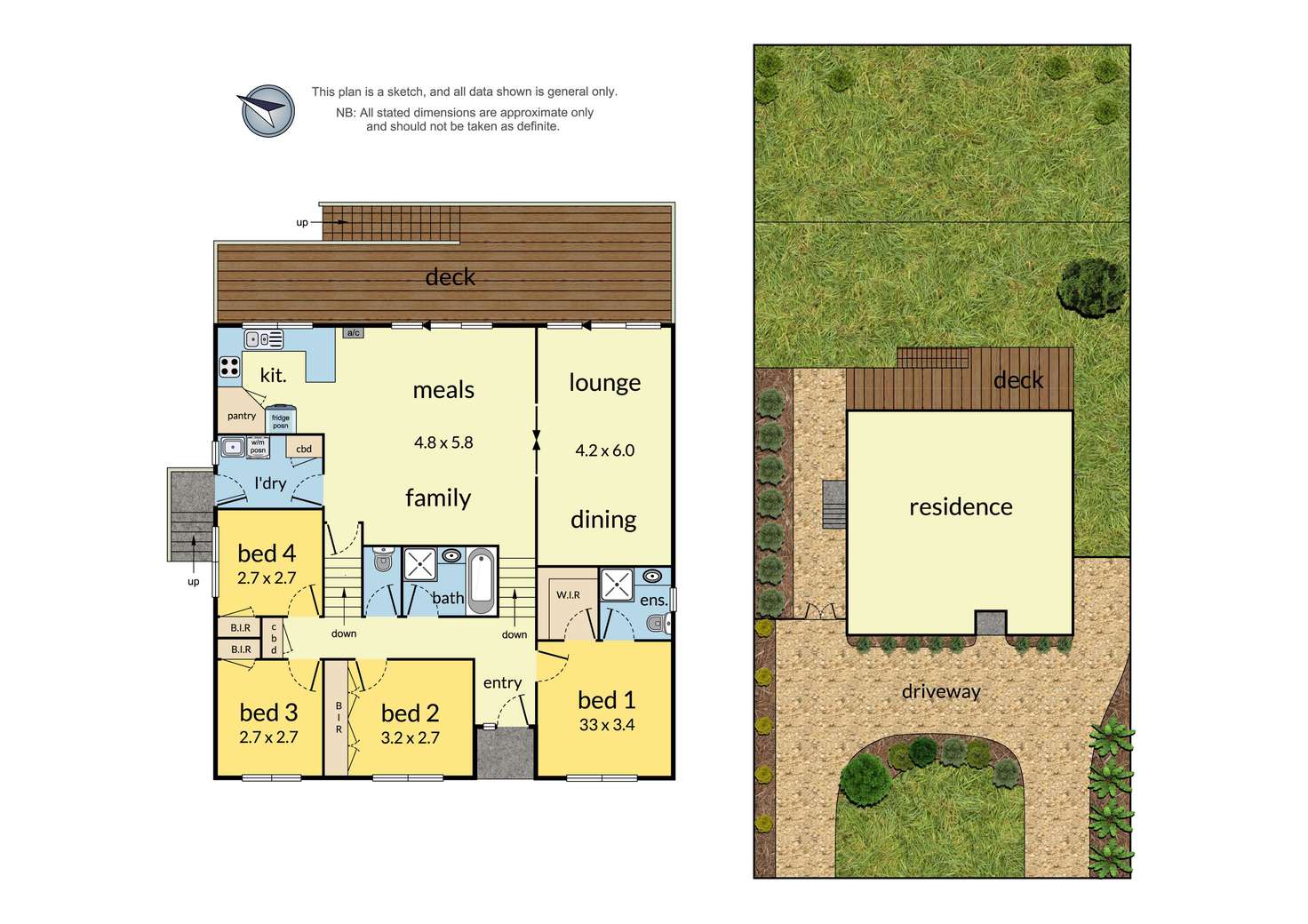 Floorplan of Homely house listing, 64 Chirnside Drive, Chirnside Park VIC 3116