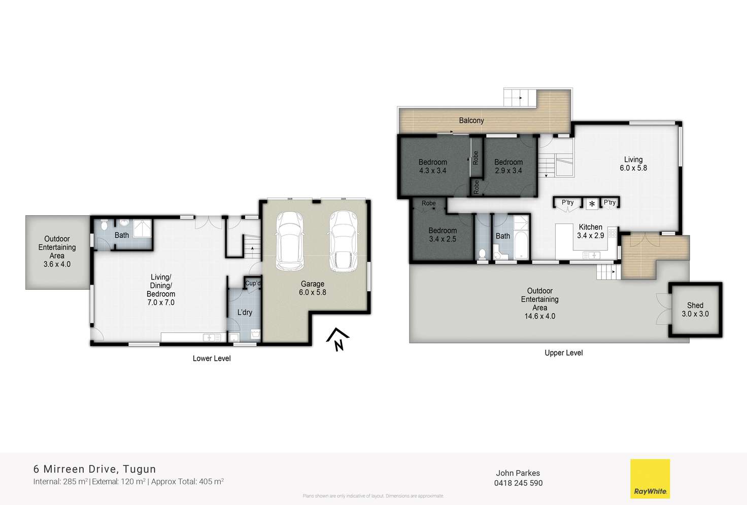 Floorplan of Homely house listing, 6 Mirreen Drive, Tugun QLD 4224