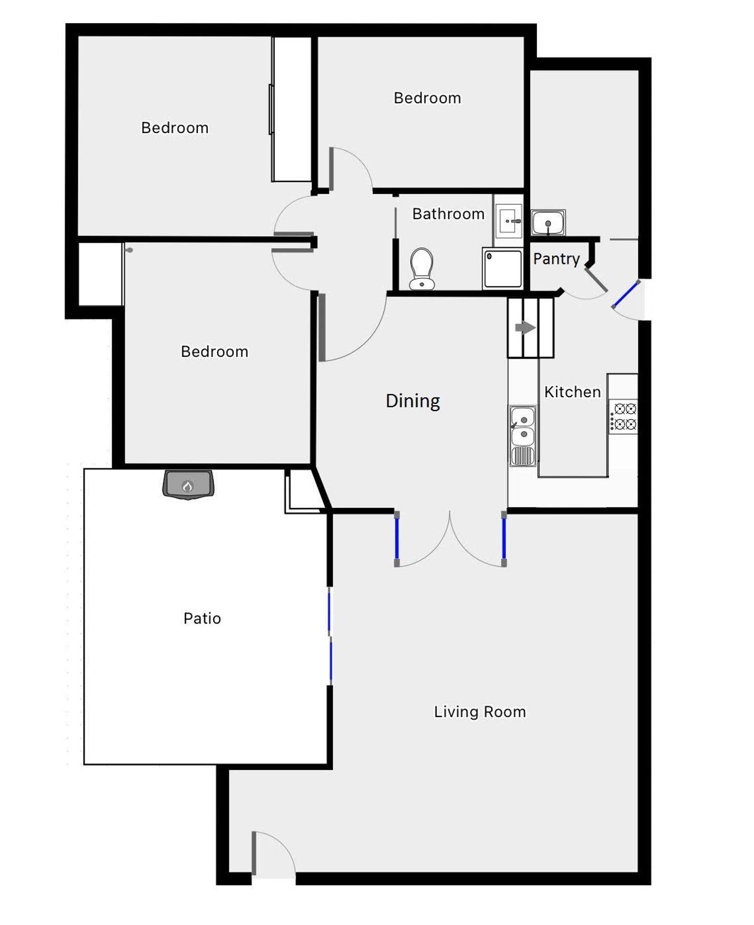 Floorplan of Homely house listing, 99 Thirteenth Street, Mildura VIC 3500
