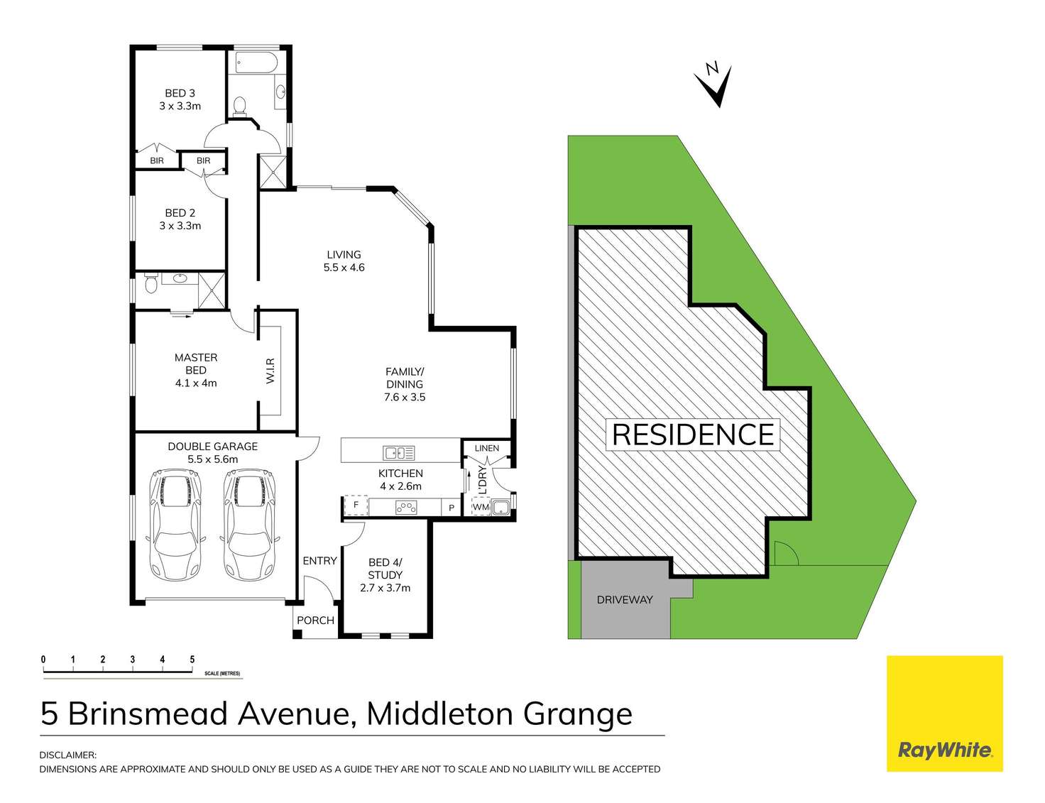 Floorplan of Homely house listing, 5 Brinsmead Avenue, Middleton Grange NSW 2171