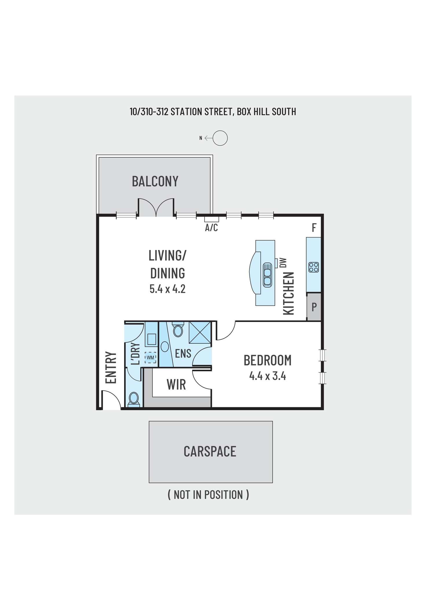 Floorplan of Homely apartment listing, 10/310-312 Station Street, Box Hill South VIC 3128