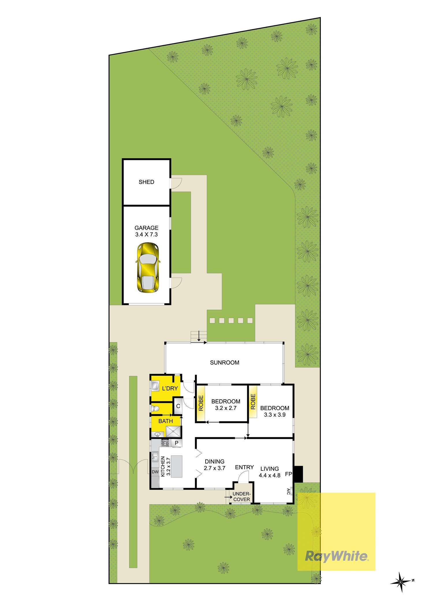 Floorplan of Homely house listing, 6 Jamieson Street, Thomson VIC 3219