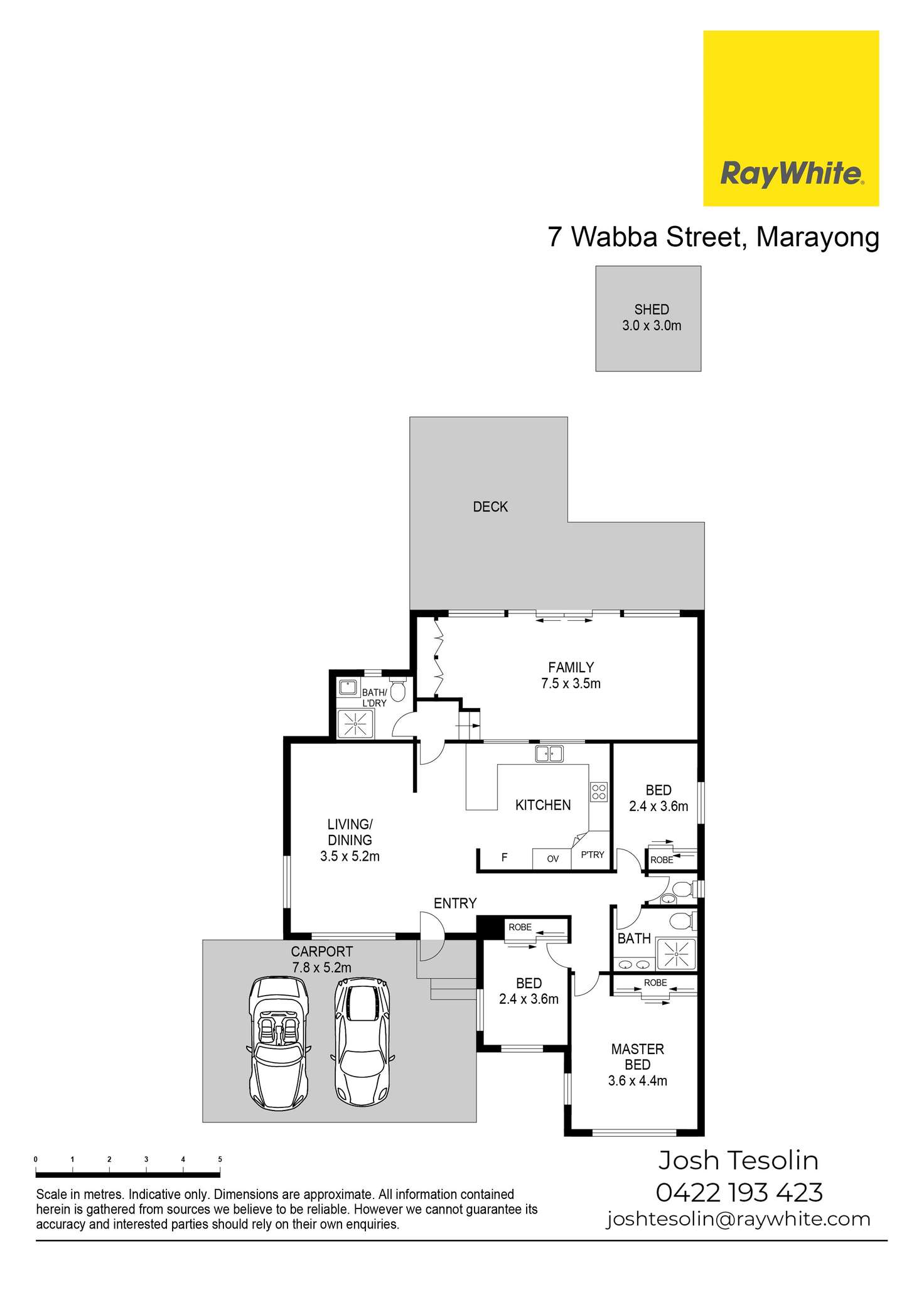 Floorplan of Homely house listing, 7 Wabba Street, Marayong NSW 2148