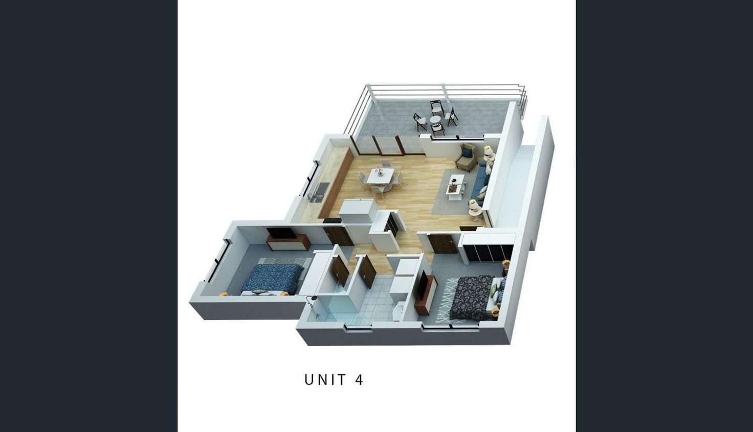 Floorplan of Homely apartment listing, 4/4 Beagle Place, Belmont WA 6104