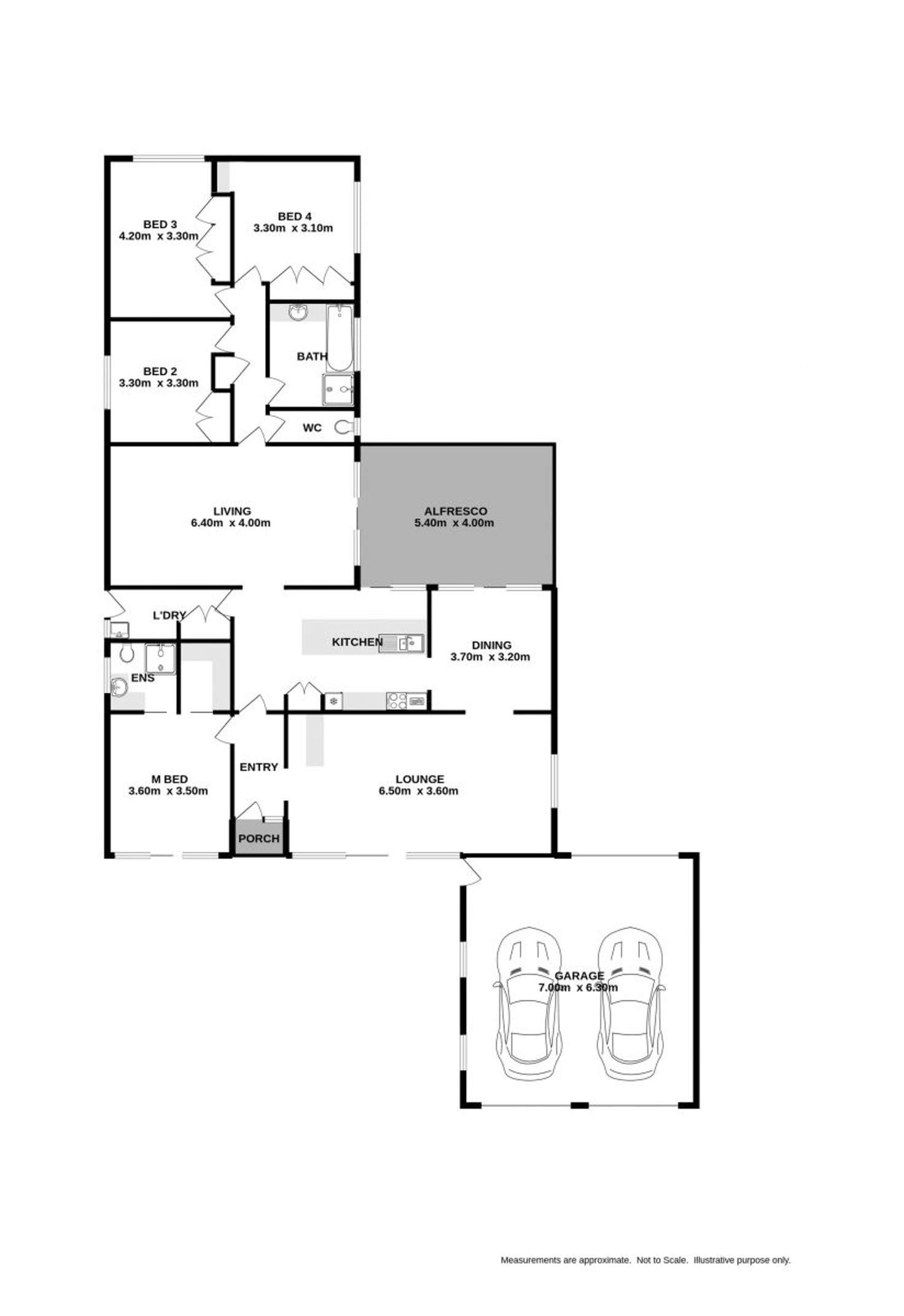 Floorplan of Homely house listing, 9 Villawood Court, Lavington NSW 2641