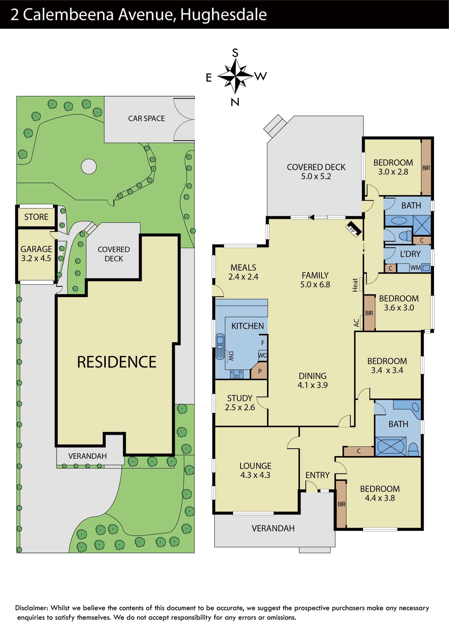Floorplan of Homely house listing, 2 Calembeena Avenue, Hughesdale VIC 3166