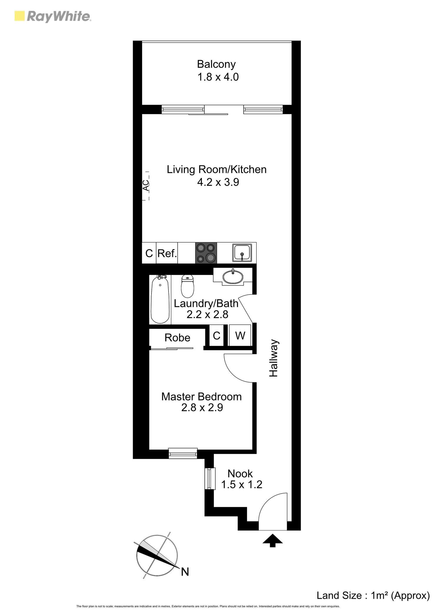 Floorplan of Homely apartment listing, 110/5 Bear Street, Mordialloc VIC 3195