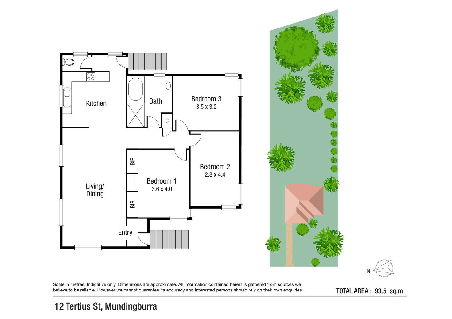 Floorplan of Homely house listing, 12 Tertius Street, Mundingburra QLD 4812