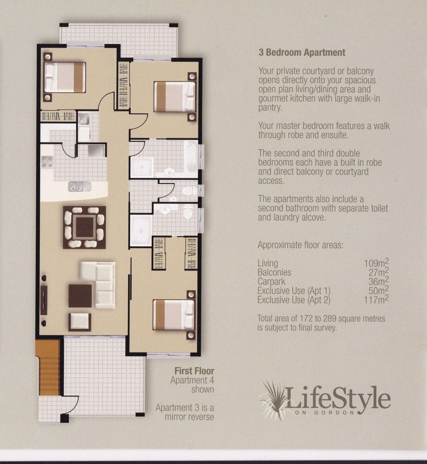 Floorplan of Homely apartment listing, 4/27-29 Gordon Street, Labrador QLD 4215