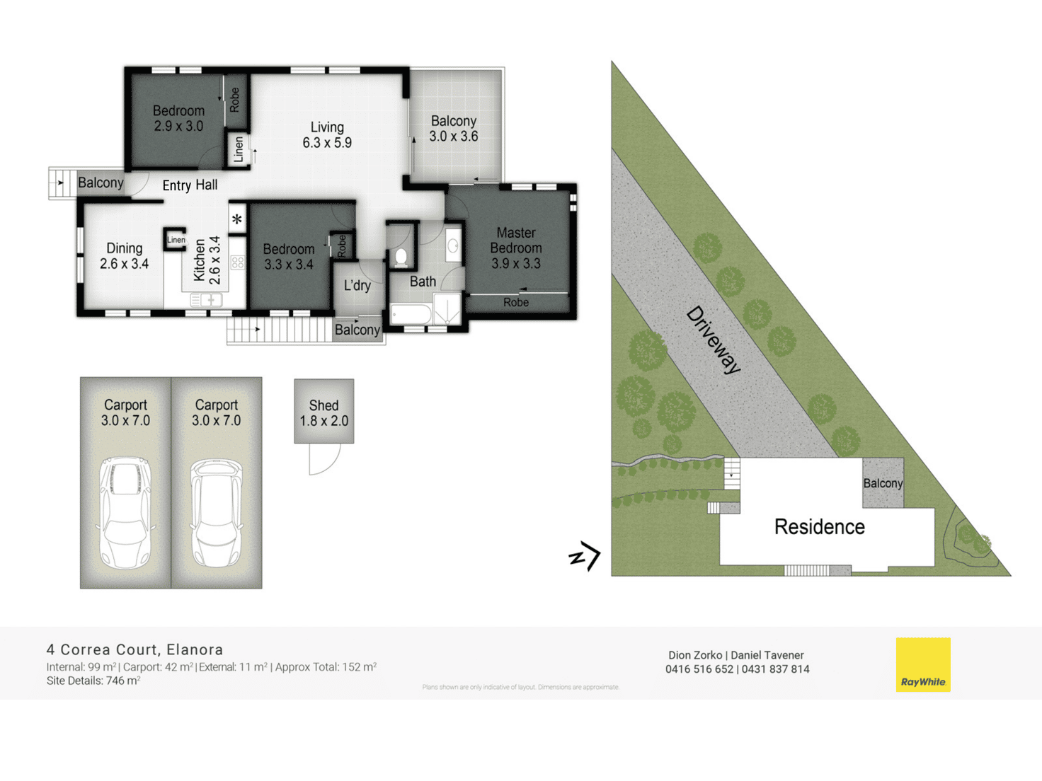 Floorplan of Homely house listing, 4 Correa Court, Elanora QLD 4221