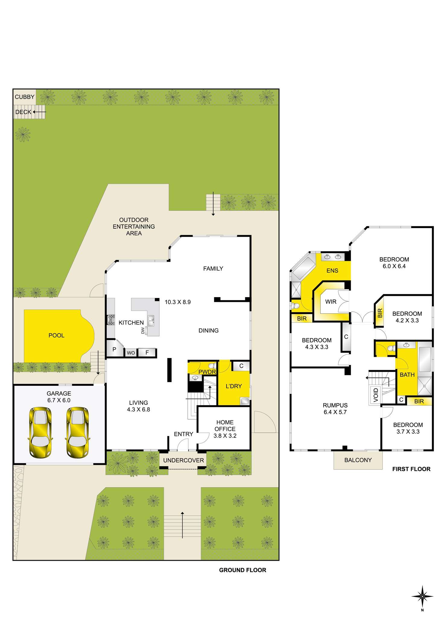 Floorplan of Homely house listing, 85 Leigh Road, Highton VIC 3216