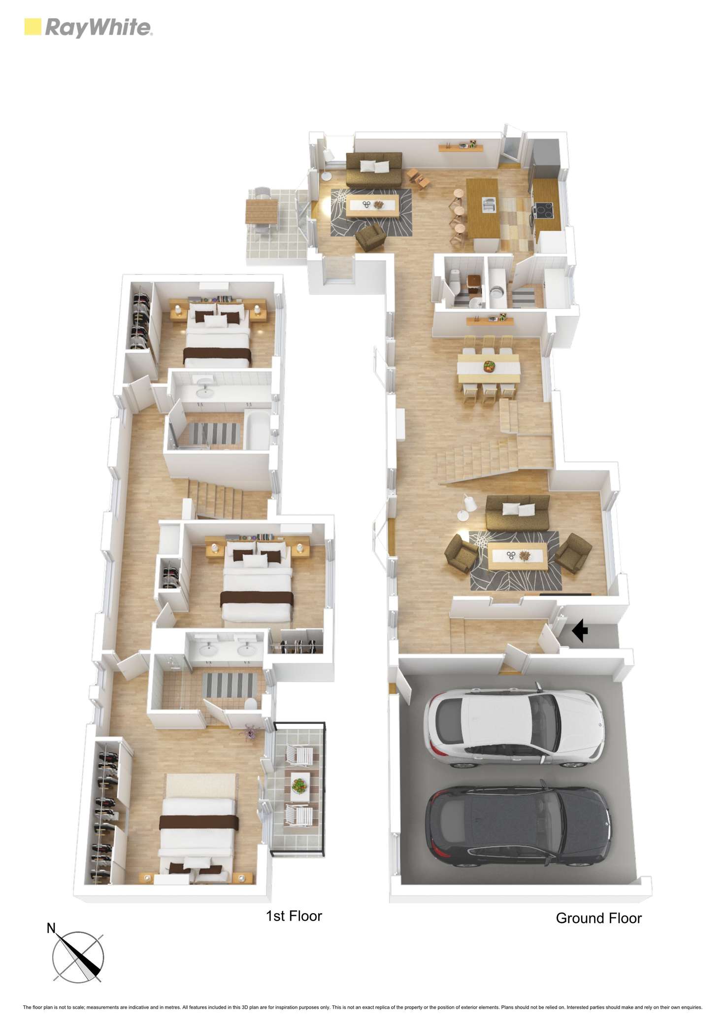 Floorplan of Homely house listing, 15 Birkdale Avenue, Heatherton VIC 3202