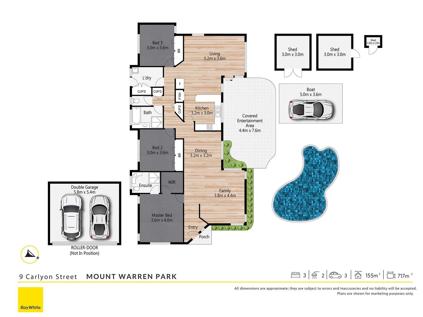 Floorplan of Homely house listing, 9 Carlyon Street, Mount Warren Park QLD 4207