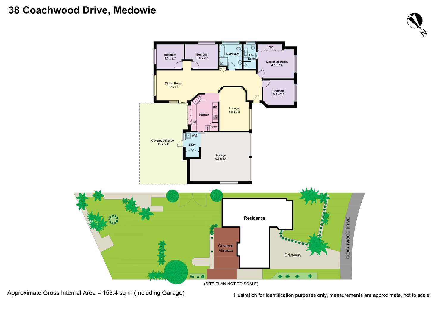 Floorplan of Homely house listing, 38 Coachwood Drive, Medowie NSW 2318