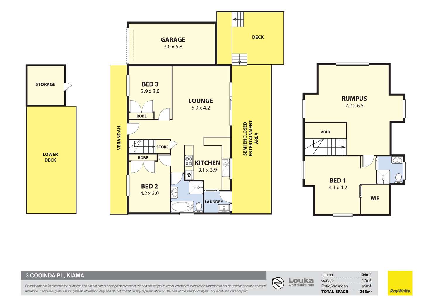 Floorplan of Homely house listing, 3 Cooinda Place, Kiama NSW 2533