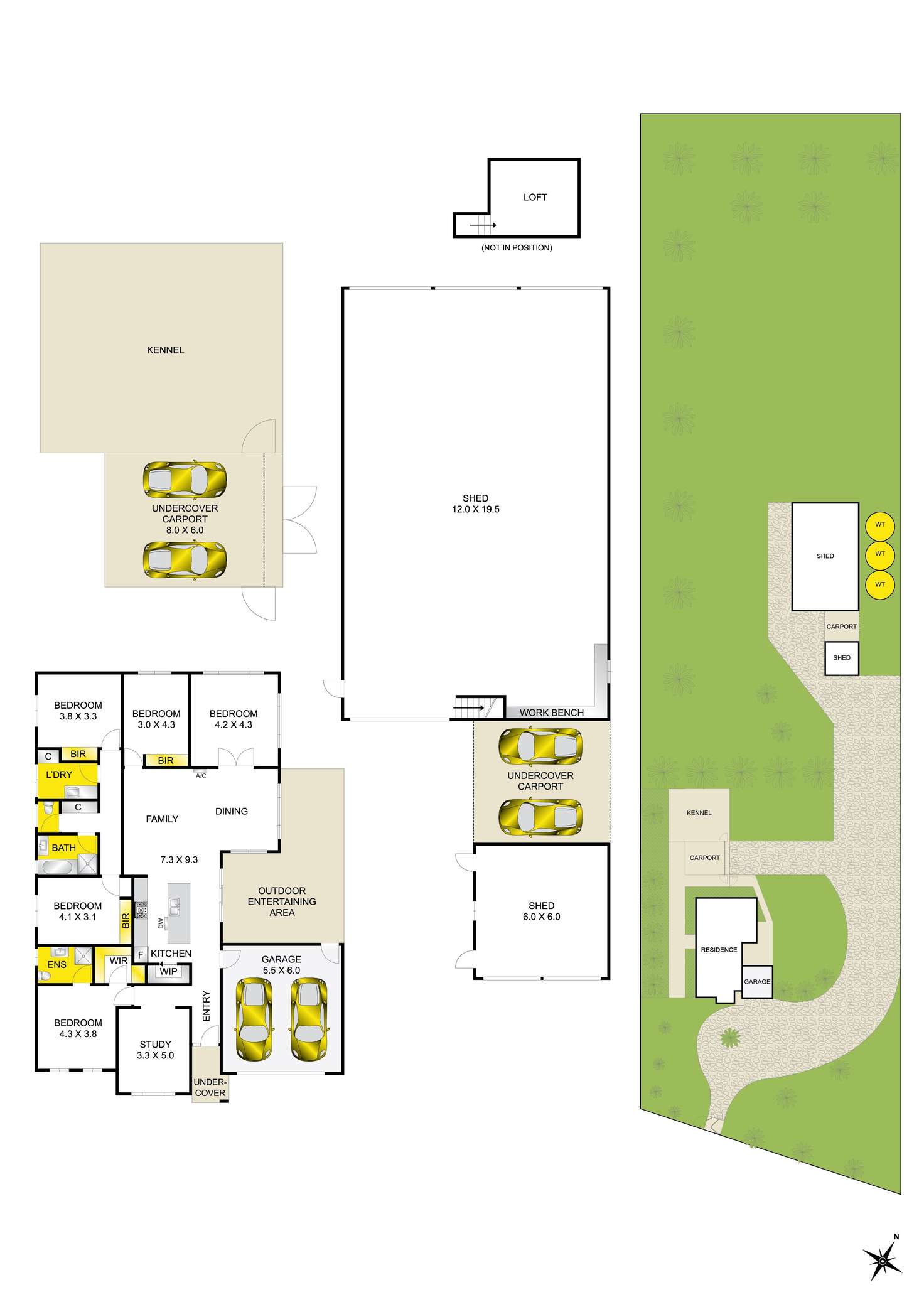 Floorplan of Homely house listing, 127 Gregory Drive, Inverleigh VIC 3321