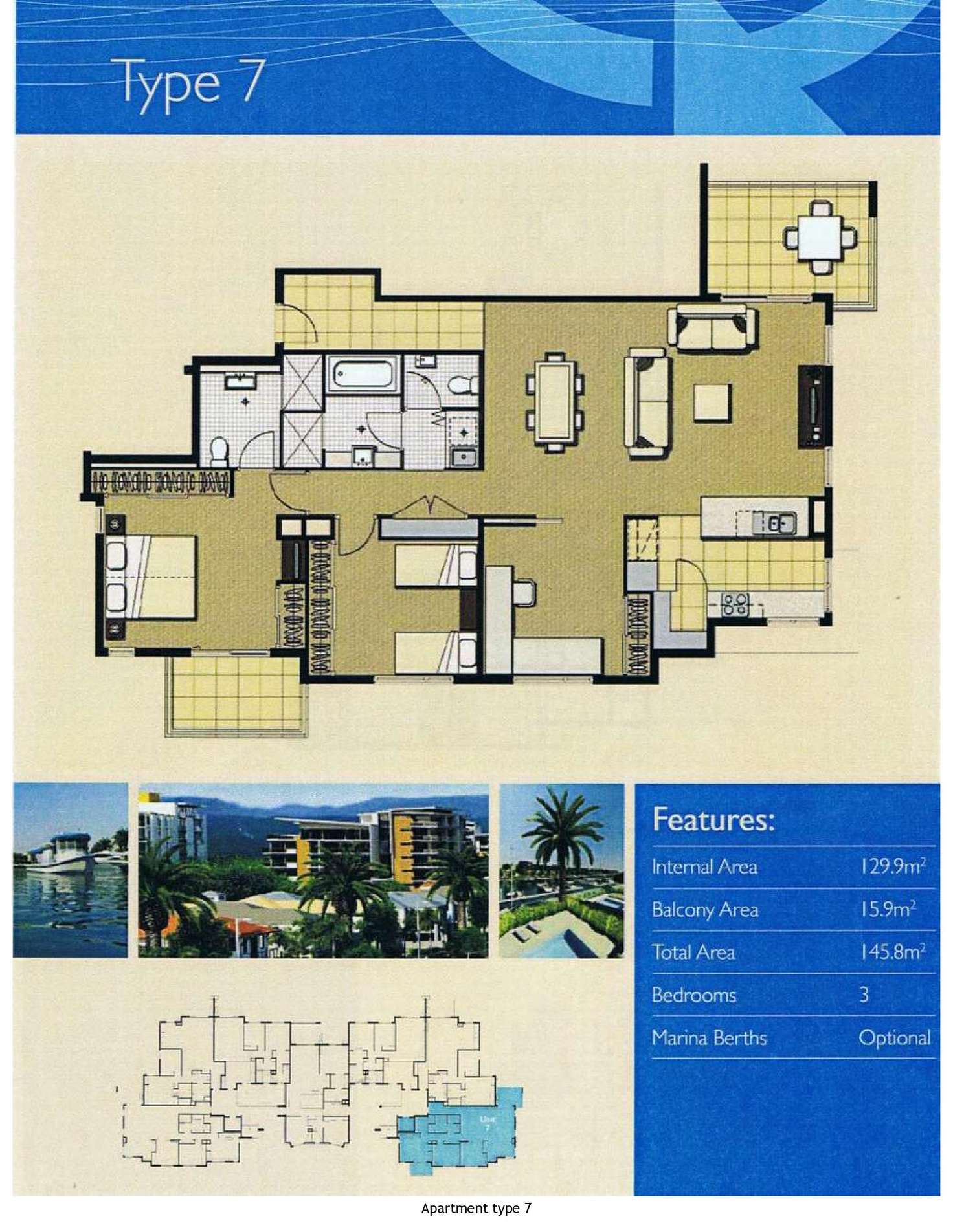 Floorplan of Homely apartment listing, 837/64 Sickle Avenue, Hope Island QLD 4212