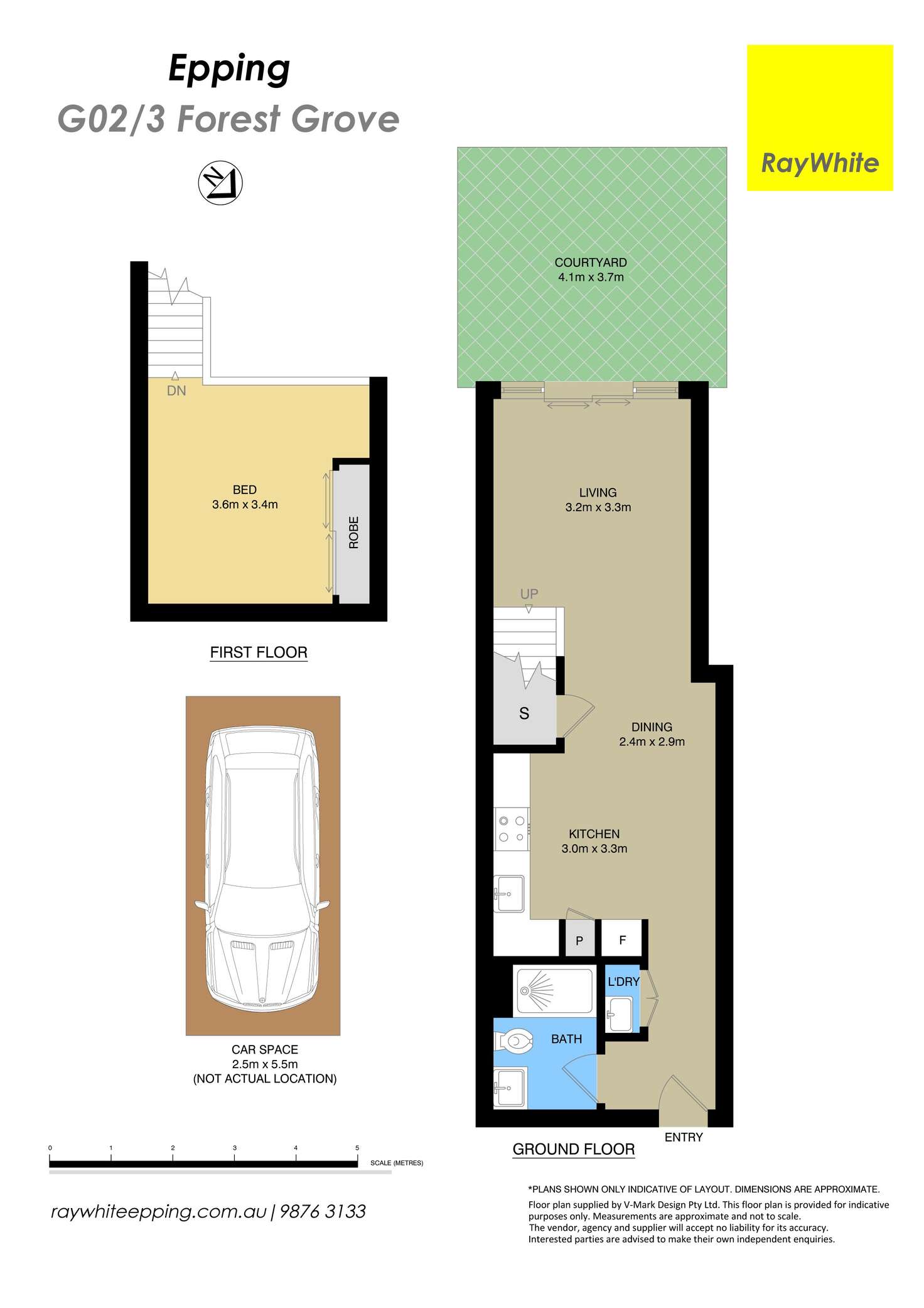 Floorplan of Homely apartment listing, G02/3 Forest Grove, Epping NSW 2121