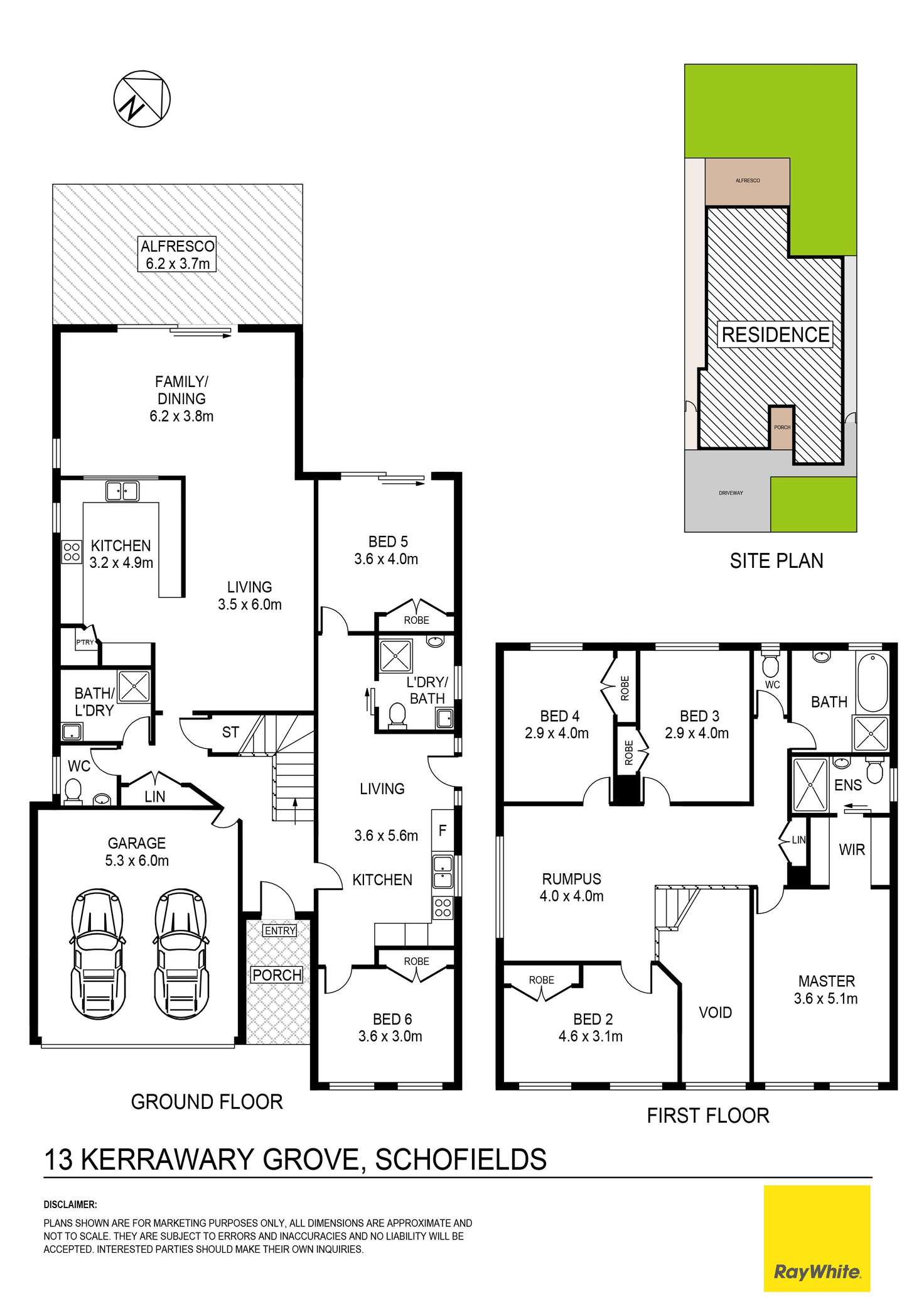 Floorplan of Homely house listing, 13 Kerrawary Grove, Schofields NSW 2762
