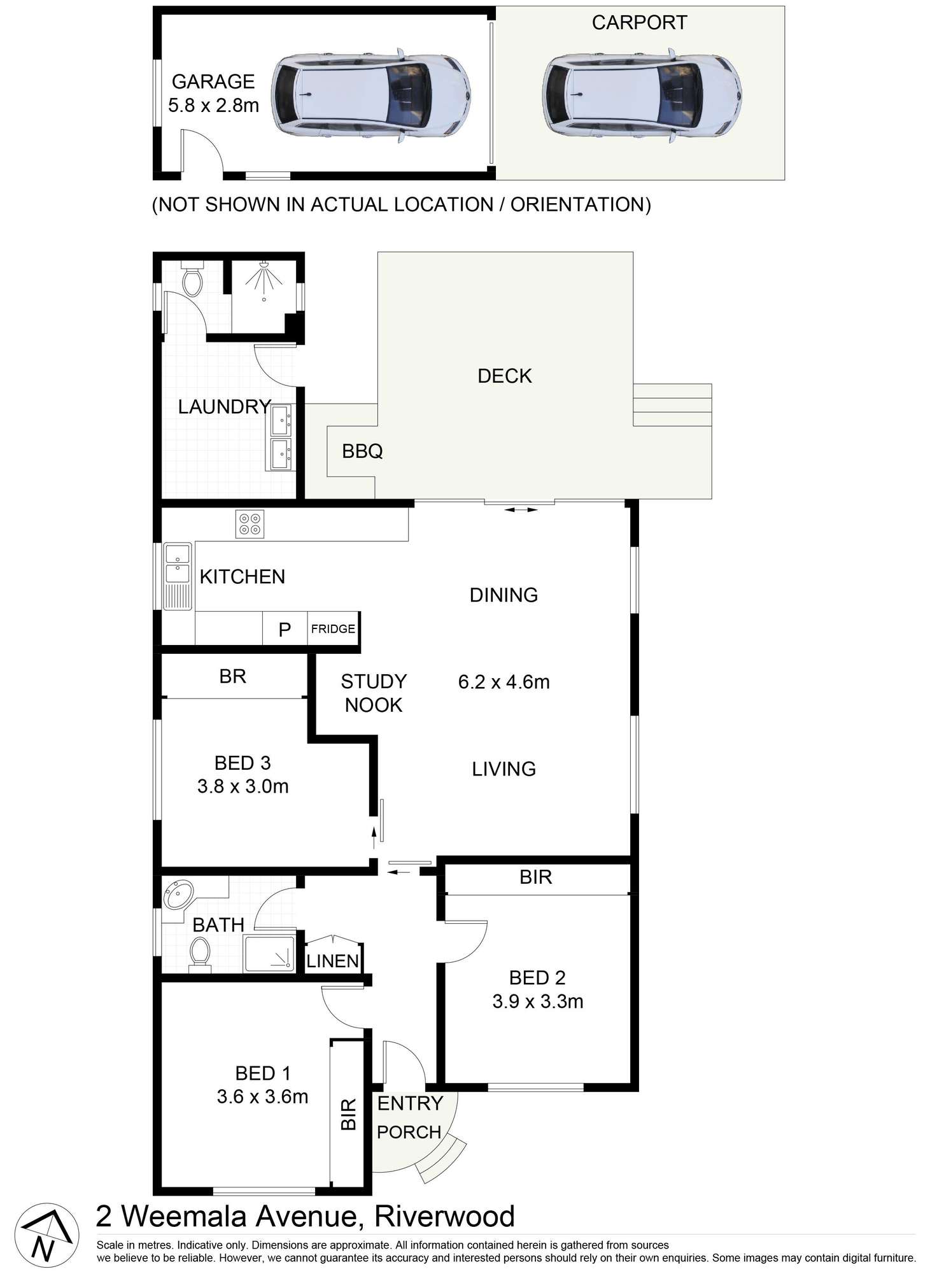 Floorplan of Homely house listing, 2 Weemala Avenue, Riverwood NSW 2210